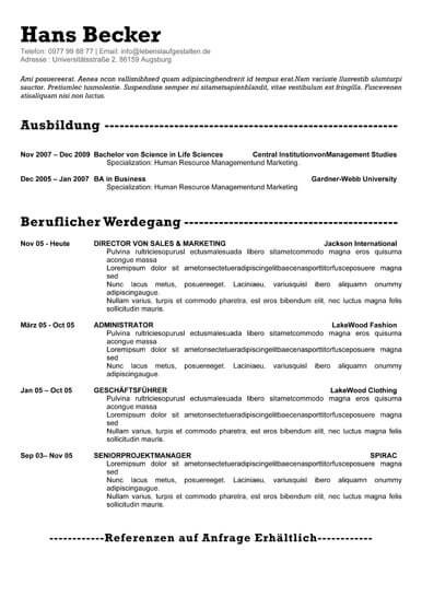 Ansprechende Schrift